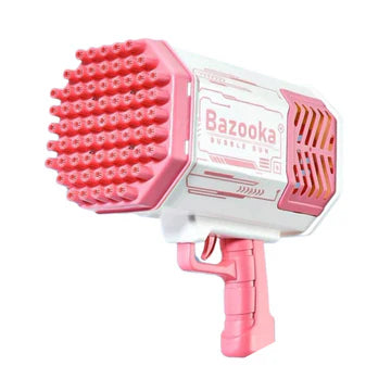 Colorful Bubble Gun – Automatic Bubble Blower Toy for Kids